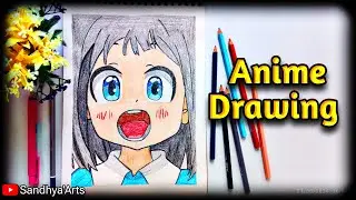Kao Akebi Drawing || Anime Drawing ||😍