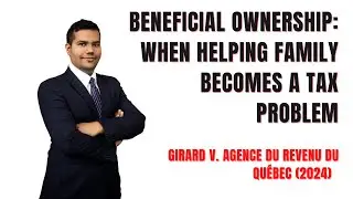 Beneficial Ownership: When Helping Family Becomes a Tax Problem