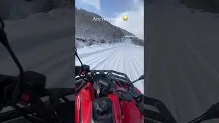 KubaVıpTrack  buz &uuml;st&uuml; performans 😃 #Bursa #Atv #Off-Road #terapi