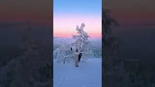 snowboarding in finland  🇫🇮🥹 📍Ruka Ski Resort . . . #snowboarding #finland #lapland #ruka