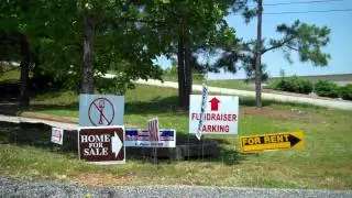 Spinning Sign Stake