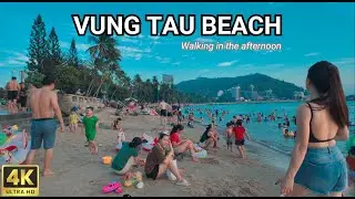 [4K] Walk in Vungtau | Vietnam Walking Tour