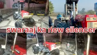 how to make tractor silencer #farming #trending #vairalvideo #experiment #tractor #rohitdeshwal