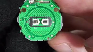 Casio A158W module 593 digital watch repair battery replacement