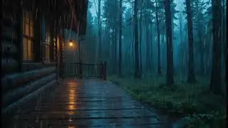 Peaceful Rain Ambience for Sleeping, Consistent Natural Rain Sounds for Calm Rest