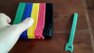 SidiOutil 100Stk  Kabelbinder Wiederverwendbar, 100 Perfekte Kabelbinder