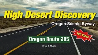 Oregon Route 205, from Burns in Oregon to Denio in Nevada. 78 miles