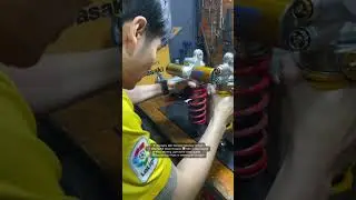 🔴BMW S1000RR🔵 #&Ouml;hlins - ระบบ DDC Error และ Geometry #mechanic #bikelife #suspension 
