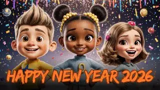 Happy New Year 2026 🎉 Kids Rhyme | Fun Dance Song | Lila-land Rhymes