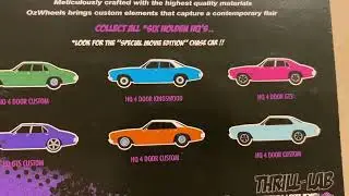 Aussie hot wheels! Oz wheels review Holden set series 1 2024