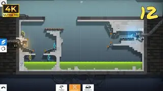 BRIDGE CONSTRUCTOR PORTAL | MAXIMA POTENCIA | N&deg; 12 | Gameplay en espa&ntilde;ol