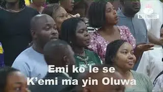 TOSIN KING LIVE MINISTRATION IN WINNERS CHAPEL ABUJA 