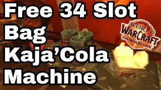 Free! 34 Slot Bag Goblin Mini Fridge | Kaja'Cola Machine Location