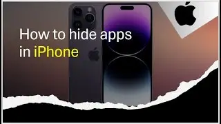 How to hide apps in iPhone