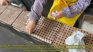 Oak Floating Mantel Shelf Production