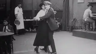 Harold Lloyd and Bebe Daniels: FAST dance!
