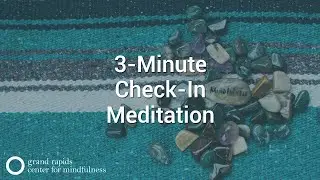 3-Minute Check-In Meditation - GR Center for Mindfulness