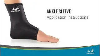 Ankle Sleeve with Optional Figure 8 Wrap Application Instructions
