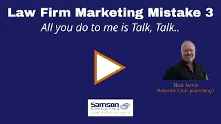 Law Firm Marketing Mistakes 3