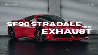 Ferrari SF90 Stradale Exhaust Upgrade 🔥 Ryft TI Race Exhaust + Capristo Sport Cats | TAG MOTORSPORTS