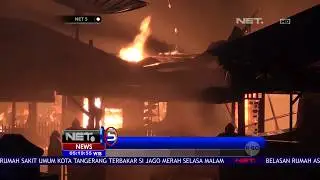 13 Rumah Asrama Polisi Ludes Terbakar - NET5