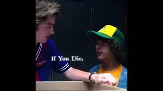 If you die, I die | Steve x Dustin || Stranger things