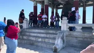 Christian Choir at the Korean Friendship Bell park in San Pedro
