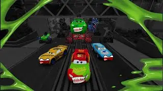 LIGHTNING MCQUEEN CAN&rsquo;T ESCAPE THE ZOMBIE CAR