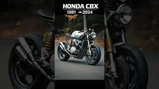 Honda CB750 1981 &rarr; 2024