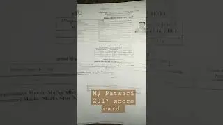 #vyapam #patwari recruitment 2017 #Myscorecard score 86/100 #shorts #ytshorts #ytshortsindia
