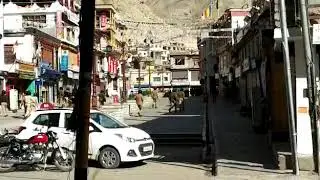 #stone #pelting #leh #market