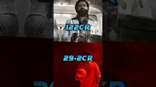KGF 2 💜❤️ VS BIGIL 💛❤️ ll 5 day collection comparison 🥵🔥 ll #yash #kgf2 #vijay #bigil #shorts #viral
