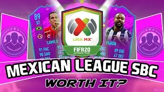 Is it worth it? Mexican League SBC grind | FIFA 20 ULTIMATE TEAM
