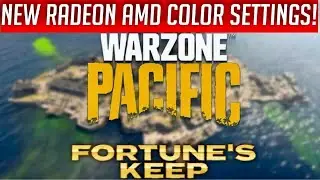 New AMD Radeon color setting for Fortunes Keep and Warzone Pacific!