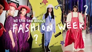 Inside Fashion Week | backstage, interviews, how to get invited, vlog