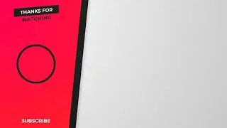 Free End screen template [non copyright]{2022}