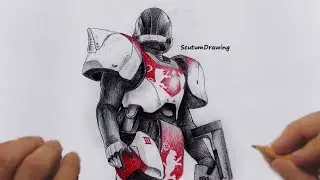 Titan - Speed Drawing - How To Draw - Destiny 2
