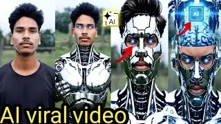 AI से एक Photo को Robot Video में कैसे बदलें | Photo to Robot Video AI | Edit Guru Hindi