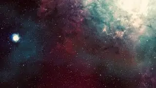 Relaxing nebula ambience with calming music