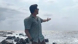My second vlog #vlog2 | Manori plam beach | Full video is here | wait for end | #jatinmotovlogs #yt