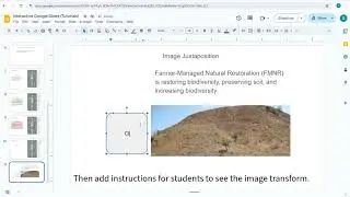 Image Juxtaposition in Google Slides