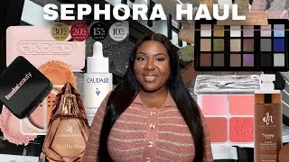 HUGE SEPHORA HAUL:  NEW MAKEUP, SKIN CARE, BODY CARE &FRAGRANCE | SEPHORA VIB SALE 💄✨