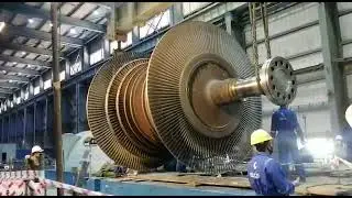 Steam turbain L.P #rotor  Lifting