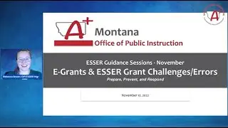 E-Grants and ESSER Grant Challenges & Errors - November 17, 2022