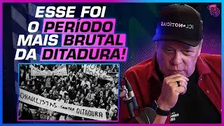 A ÉPOCA MAIS SOMBRIA do BRASIL? CHICO PINHEIRO COMENTA DETALHES do REGIME MILITAR