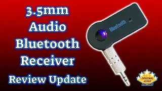 3.5mm Audio Bluetooth Receiver Review (Update) 🔊🎶