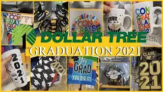 🎓DOLLAR TREE 2021 GRADUATION ITEMS | BROWSE WITH ME | PARTY ESSENTIALS | *Fully Stocked Store*