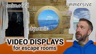 Create Immersive Video Displays for Escape Rooms and Theatre