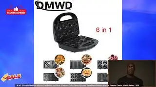3256801607215763 6 in1 Electric Waffles Maker Sandwich Machine Walnuts Cake Oven Kitche