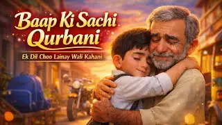 Baap Ki Sachi Qurbani | Dil Ko Choo Lenay Wali 3D Cartoon Kahani | Moral Story